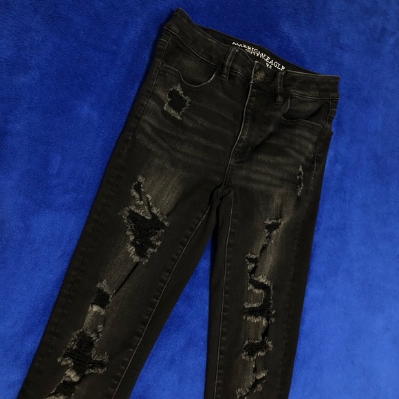 American Eagle Outfitters Denim - [American Eagle] Black High Rise Jegging